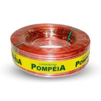 Cabo Paralelo Pompeia 2X1,50Mm Bicolor Cristal Rolo Com 100