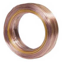 Cabo Paralelo Technoise 100% Cobre Cristal 2X0.50 Mm Rolo 100 Metros Cabo Paralelo Technoise 100% Cobre Cristal 2X0.50 Mm Rolo 100 Metros