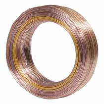 Cabo Paralelo Technoise 100% Cobre Cristal 2x0.50 Mm Rolo 100 Metros Cabo Paralelo Technoise 100% Cobre Cristal 2x0.50 Mm Rolo 100 Metros