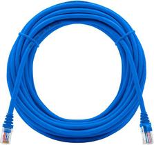 Cabo Patch Cord Cat 5e 10mt Azul - Dex Cr10