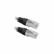 Cabo Patch Cord Cat.6 Blindado FTP 2,0 Metro 5+ 018-1086 Preto - 5+