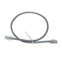 Cabo Patch Cord CAT5E, 0.5 Metros T568A, Cinza - Fukurawa