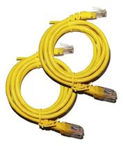 Cabo patch cord rj45 cat5-e 1,5m am - kit 5 pçs com anatel Cabo patch cord rj45 cat5-e 1,5m am - kit 5 pçs com anatel