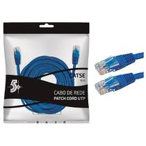 Cabo Patch Info - Patch Cord Cat5E Utp - 10M - Azul