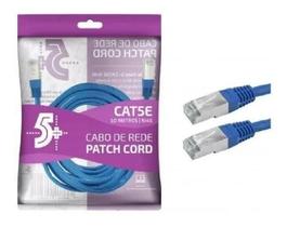 Cabo Patch Info - Patch Cord Cat5E Utp - 2M - Azul Pix Cabo Patch Info - Patch Cord Cat5E Utp - 2M - Azul Pix