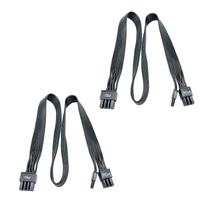 Cabo PCIE Certusfun 65 cm macho para macho 8 pinos a 6+2 pinos 18AWG Cabo PCIE Certusfun 65 cm macho para macho 8 pinos a 6+2 pinos 18AWG