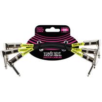 Cabo pedal/pedal 6 (15,24 cm) plug l/l pct c/3 ernie ball Cabo pedal/pedal 6 (15,24 cm) plug l/l pct c/3 ernie ball