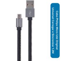 Cabo Philips Micro USB Rápida Transferência Para Smartphones
