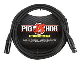 Cabo Pig Hog PHDMX10 Iluminação DMX de 3 pinos 3 m