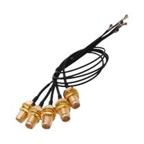 Cabo Pigtail Premium IPEX Para SMA 5PCS Adaptador Fêmea SMA Para UFL IPX 113MM Montagem RF Coaxial Cabo Pigtail Premium IPEX Para SMA 5PCS Adaptador Fêmea SMA Para UFL IPX 113MM Montagem RF Coaxial