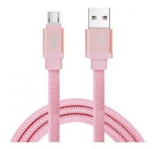 Cabo PINK de Recarga Micro USB 1 mts ELG - CNV510PK