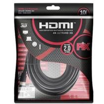 Cabo Pix HDMI 10 Metros 2.0 19 Pinos 4k 018-2230 Cabo Pix HDMI 10 Metros 2.0 19 Pinos 4k 018-2230