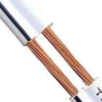 Cabo Polarizado Externo para Áudio 2x0.75 - Branco 1 Metro Cabo Polarizado Externo para Áudio 2x0.75 - Branco 1 Metro