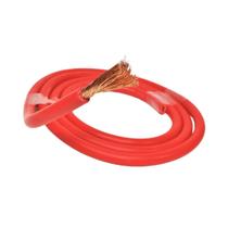 Cabo Positivo Força Auto 9,0mm Som Automotivo 5 Metros Vermelho Cristal Reforçado Cabo Positivo Força Auto 9,0mm Som Automotivo 5 Metros Vermelho Cristal Reforçado