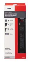 Cabo Power Strip Prime Wire PB802135 de 6 tomadas e 4,6 m 1150J
