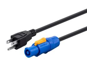 Cabo PowerCON Monoprice NEMA 5-15p para PowerCON 16 AWG 1,8 m Cabo PowerCON Monoprice NEMA 5-15p para PowerCON 16 AWG 1,8 m