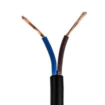 Cabo Pp 2x1,00 Mm Elétrico Flexível Preto - 2 Metros Cabo Pp 2x1,00 Mm Elétrico Flexível Preto - 2 Metros