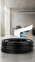 Cabo PP 2x1,5mm Flexível 50m + Brinde Conectores