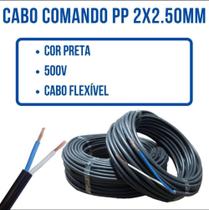 Cabo Pp 2x2,5mm Flexível Rolo 100 Metros 30 Filamentos Cabo Pp 2x2,5mm Flexível Rolo 100 Metros 30 Filamentos