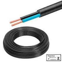 Cabo Pp 2x2,5mm preto metro