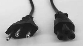 CABO PP 3 x 0,50 MM² COM 1,50 M COM PLUGUE 3 A e FÊMEA C5 - MICKEY