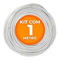 Cabo PP Branco 4 vias (4 x 2,5mm) Cobreado Cabo PP Branco 4 vias (4 x 2,5mm) Cobreado