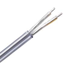 Cabo PP de Cobre Transparente para Sonorização 2x0,50mm Rolo de 5 Metros DNI - PP205ACSNE5 - KEY WEST