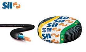 Cabo pp Flexivel sil 2X1.50mm² 500v rolo com 100 metros Cabo pp Flexivel sil 2X1.50mm² 500v rolo com 100 metros