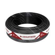 Cabo PP Megatron 2,5MMx100M Rolo 500V Preto - Embalagem com 4 Unidades