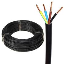 Cabo Pp Preto 4 Vias (4x1,50mm) 1 Metro Preto 4x1,50mm Cabo Pp Preto 4 Vias (4x1,50mm) 1 Metro Preto 4x1,50mm