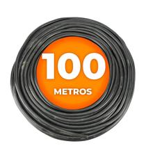 Cabo PP Preto 4 vias (4x2,50mm) Cobreado