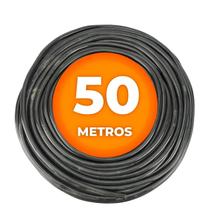 Cabo PP Preto 4 vias (4x2,50mm) Cobreado