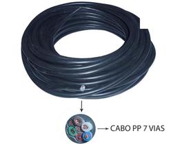 CABO PP REDONDO 7X1,00MM-300V-25MTS DIVERSOS - Diver 514561