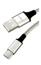 Cabo - PRATA - Micro Usb Fast Charger Trançado V8 - SX-B24 - SUMEXR Cabo - PRATA - Micro Usb Fast Charger Trançado V8 - SX-B24 - SUMEXR