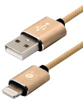 Cabo Premium Lightning 1.5m Easy Mobile Dourado