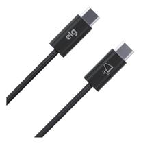 Cabo Preto Elg Usb Tipo-C 240W 1 Metro - Tc240 Cabo Preto Elg Usb Tipo-C 240W 1 Metro - Tc240