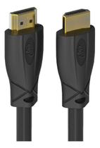 Cabo Preto HDMI 2.0 High Speed Ethernet 4K - 1,8Mts - HS1018