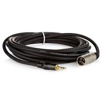 Cabo Profissional XLR Macho para P2 Macho Estereo - 15 Metros