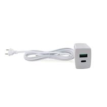 Cabo Prolongador Com Tomada USB Com Tipo C 2.4A 3M Bivolt