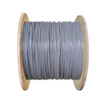 CABO PUR 4 VIAS 24AWG 4.7mm ( PRETO - BRANCO - MARROM - AZUL) PROTEÇÃO IP67 cor cinza