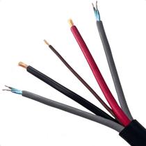 Cabo Rack Móvel 2 Vias RCA Com Remoto Positivo e Negativo Para Som Automotivo Profissional Cabo Rack Móvel 2 Vias RCA Com Remoto Positivo e Negativo Para Som Automotivo Profissional