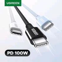 Cabo Rápido Usb-C / Tipo C Pd 100W 5A 20V - (2 Metros Nylon)