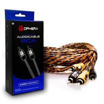 Cabo RCA 100% Cobre 5M Trançado Profissional Ophera Phantom