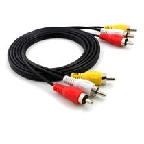 Cabo Rca 1,5 Metros Ideal Para Dvd Projetor Home Theater Tv Cabo Rca 1,5 Metros Ideal Para Dvd Projetor Home Theater Tv