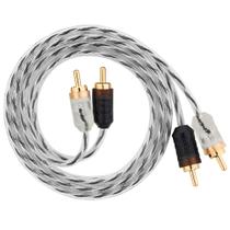 Cabo RCA 1M Taramps de 1 Metro Estéreo Plug de Alta Qualidade Fios de Cobre OFHC