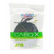 Cabo rca (2) m x p2s macho (3,00 mts) exbom Cabo rca (2) m x p2s macho (3,00 mts) exbom