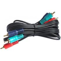 Cabo Rca 3x3 Rca Componente Audio E Video 1,80 M