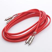 Cabo RCA 5 metros 6 mm Prata - C5mp Stetsom Cabo RCA 5 metros 6 mm Prata - C5mp Stetsom