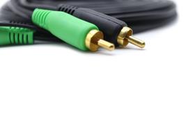 Cabo Rca 5 Metros Profissional 4mm Som DVD Mp3 Svart by TechOne Cabo Rca 5 Metros Profissional 4mm Som DVD Mp3 Svart by TechOne