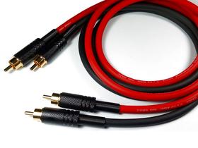 Cabo RCA Áudio Dupla Blindagem Banhado a Ouro MDP Preto / Vermelho (Selecione o Tamanho) Cabo RCA Áudio Dupla Blindagem Banhado a Ouro MDP Preto / Vermelho (Selecione o Tamanho)